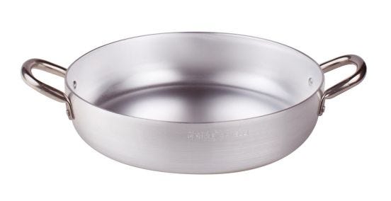 Tegame con maniglie inox, spessore 2mm, diam. 30cm