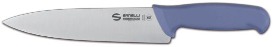 Chef&#039;s knife 20 cm blue Supra line by Sanelli Ambrogio