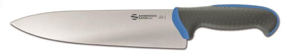 Carving chef&#039;s knife, 24 cm blade, blue colour, Tecna line