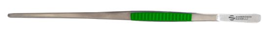 Pinza Chef, acciaio inox 30cm con inserto Verde Ambrogio Sanelli