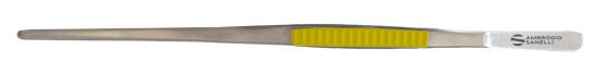 Chef tongs, 30cm stainless steel with Ambrogio Sanelli yellow insert