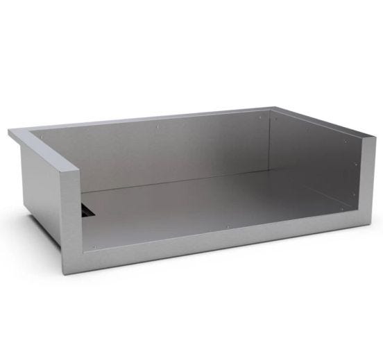 Rivestimento in acciaio inox per incasso Liner 30 per plancha Brabura