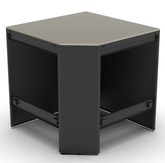 Modulo angolare per cucina in acciaio CT 90 Brabura
