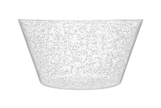 Memento Synth Methacrylate Medium Bowl, Clear 2 pieces