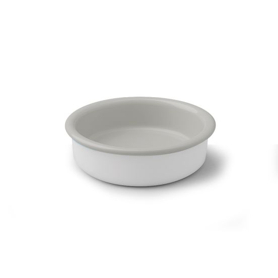 Grey porcelain insert for items 110 and 111, diameter 24 cm, 1932 Collection