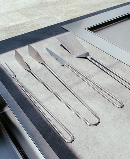Kit utensili per barbecue Airone - 4 pezzi