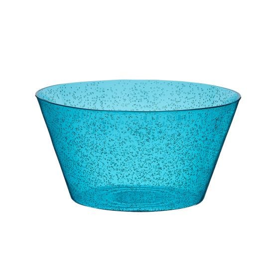 Memento Synth Methacrylate Medium Bowl, Turquoise 2 pieces