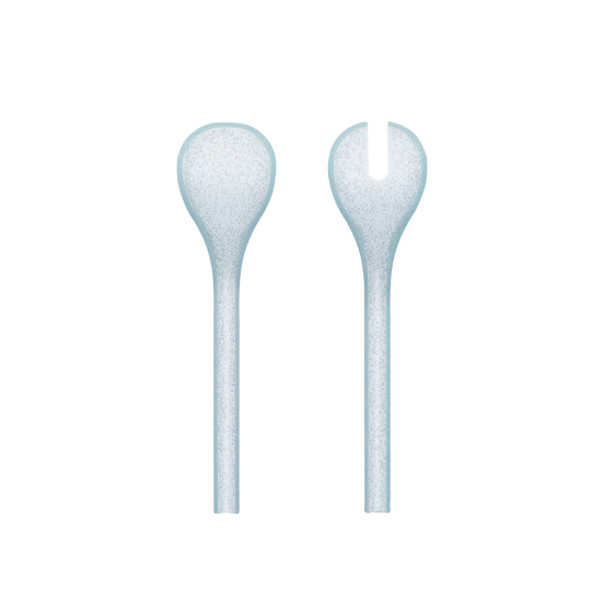 Salad servers Memento Synth methacrylate, Light blue