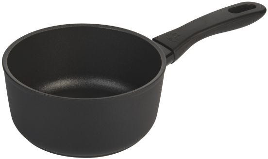 Avola line non-stick aluminum induction casserole with handle, 16cm diameter (END OF LINE)