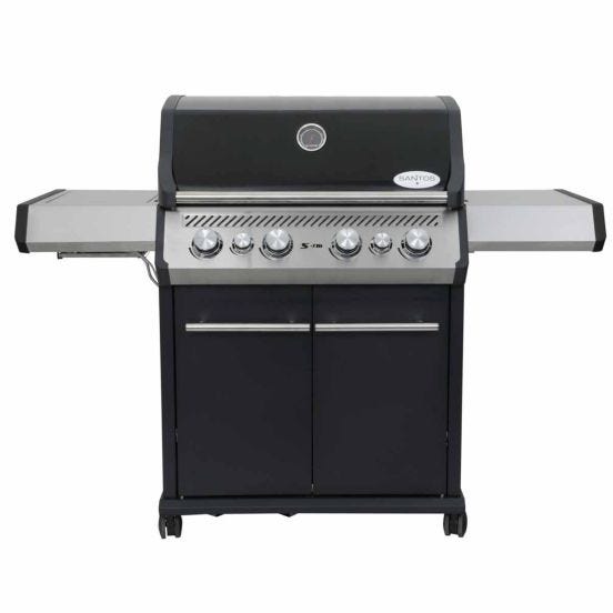 SANTOS S-418 Gas Barbecue - Black
