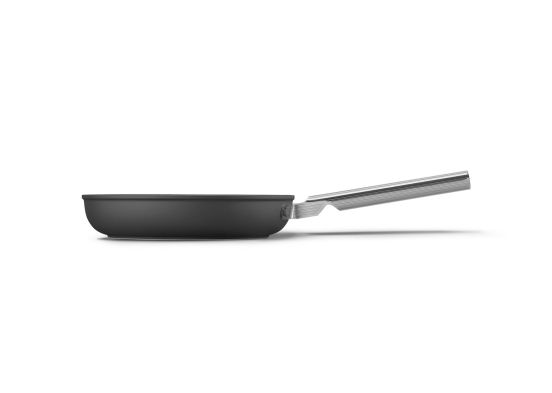 Padella in alluminio antiaderente PFAS FREE per induzione, color Nero, diam. 24cm